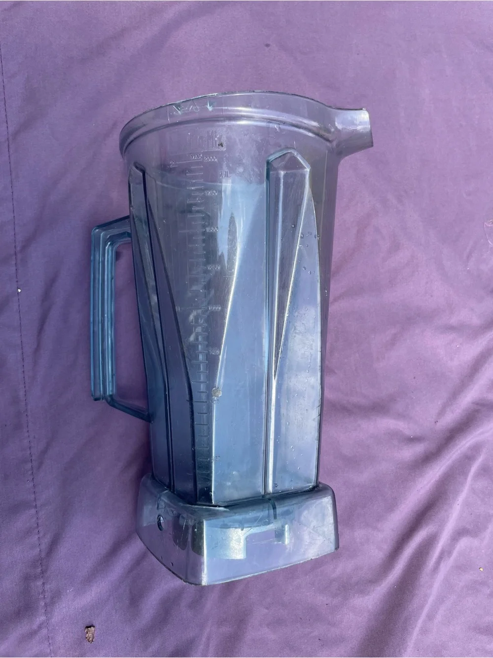 Vitamix Clear Smoke Plastic Blender Pitcher - Replacement Jar